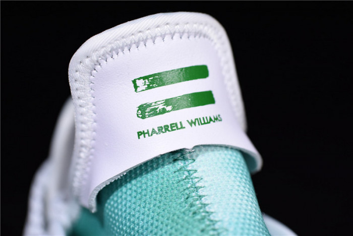 pharrell x  nmd hu holi nmd mc "youth" green/white f99760